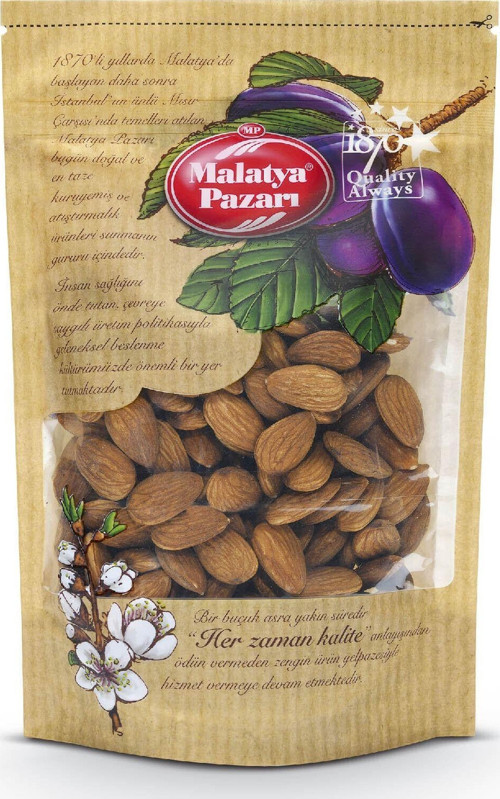 Kavrulmuş Badem Içi Kilitli Paket 500 Gr