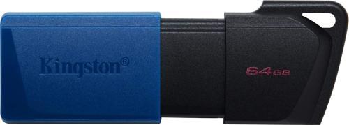 DTXM-64GB 64GB USB3.2 Gen 1 DataTraveler Exodia M (Black + Blue) Flash Bellek
