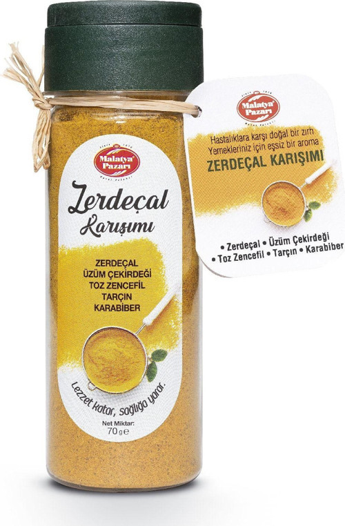 Zerdeçal Karışımı Pet Kavanoz 70 Gr
