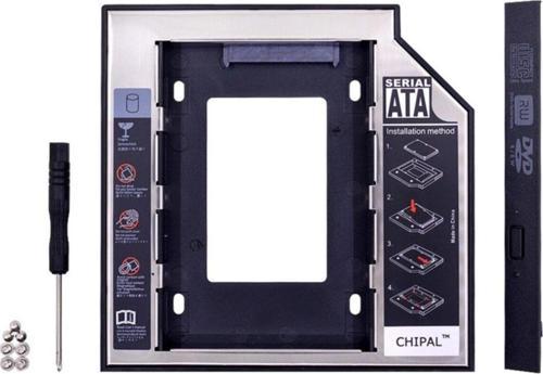 Al-4717 12.7Mm Sata Hdd Harddisk Caddy Kızak Kutu Laptop Ssd Notebook Ikinci Hdd Takma