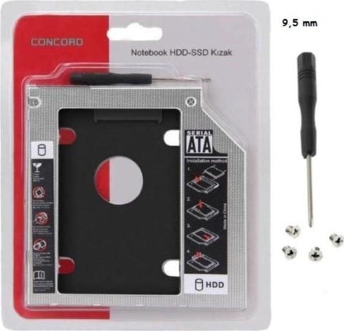 9.5Mm Metal Caddy Notebook Ssd Hdd Kızak