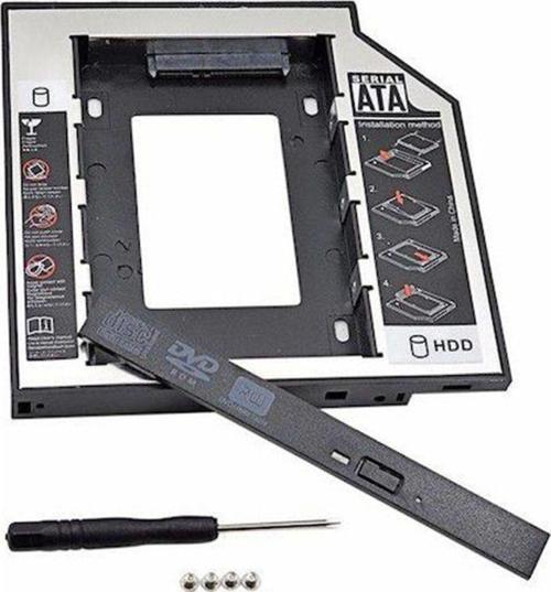 9.5Mm Sata Hdd Harddisk Caddy Kızak Kutu Laptop Ssd Notebook Ikinci Hdd Takma