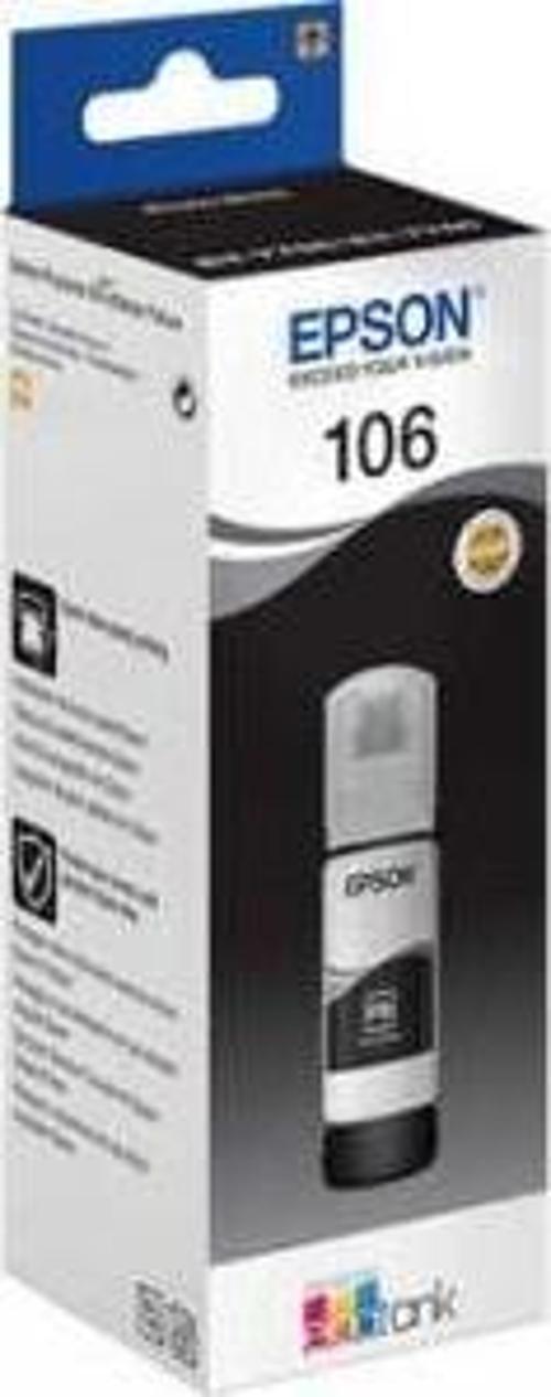 106 Photo Black Foto Siyah Şişe Mürekkep T00R140 L7160-7180