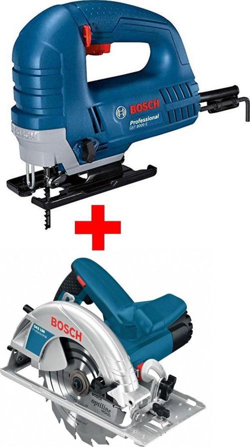 Professional Gst 8000 E Dekupaj Testere Dekopaj + Gks 190 Daire Testere 1400 Watt 190 Mm