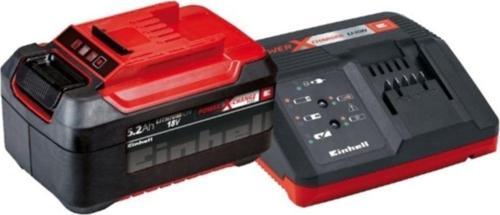 18V Power X-Change 5.2 Ah Akü + Hızlı Şarj Cihazı