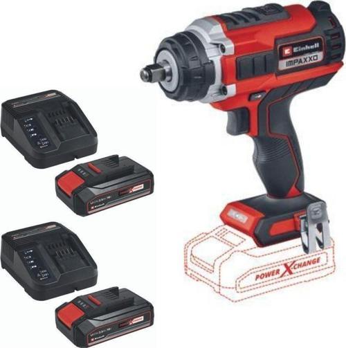 Impaxxo 18/400 2X2.5Ah Akülü Kömürsüz Somun Sökme Makinesi