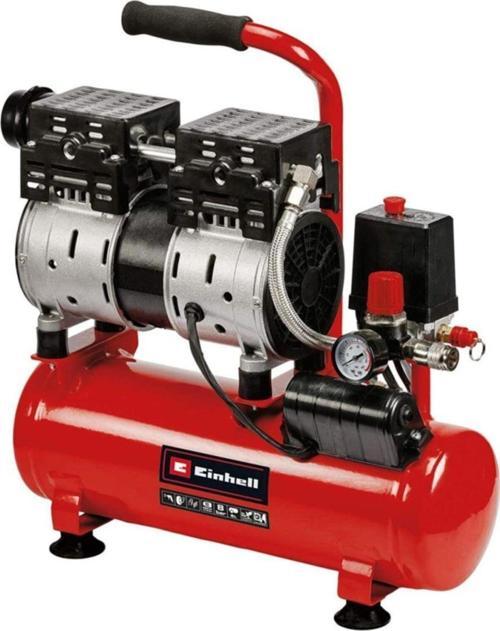 Te-Ac 6 Yağsız/Sessiz Kompresör 57Db, 8Bar, 110Lt/Dk, 0.8Hp, 6 Lt Tank
