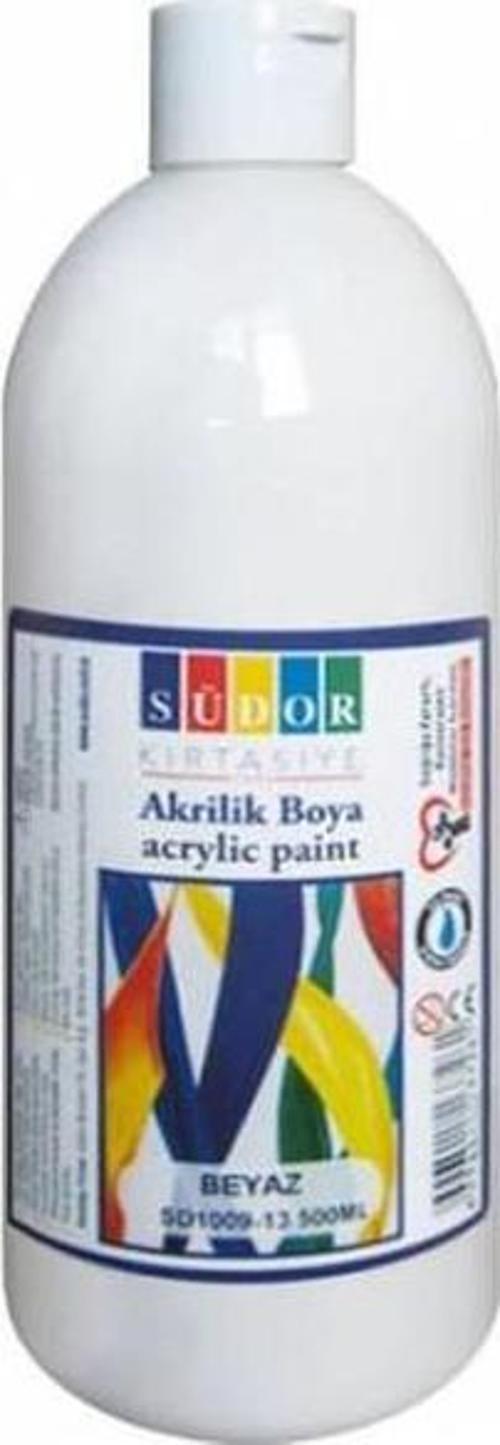 Akrilik Boya 500 ML Beyaz SD1009-13