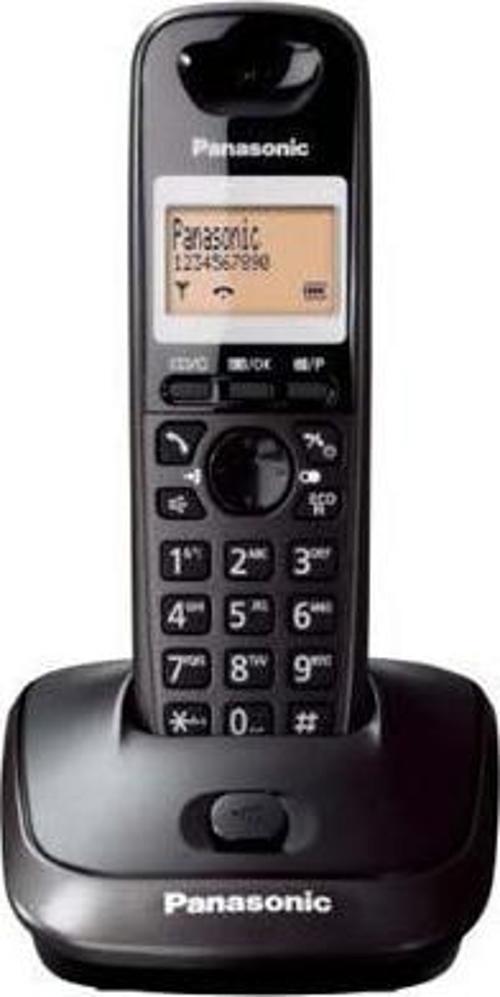 KX-TG2511 Siyah Telsiz Dect Telefon 50 Rehber Handsfree