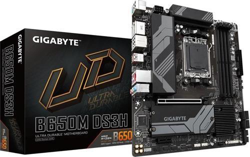 B650M DS3H DDR5 HDMI DP PCIe 16X v4.0 AM5 mATX Anakart