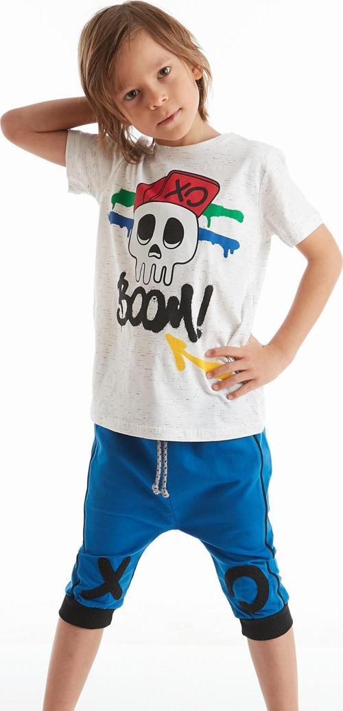 Xo Boom Erkek Çocuk T-shirt Kapri Şort Takım