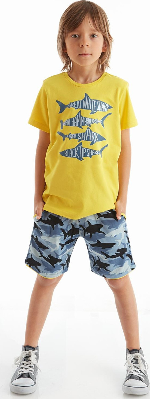 Sharks Erkek Çocuk T-shirt Şort Takım