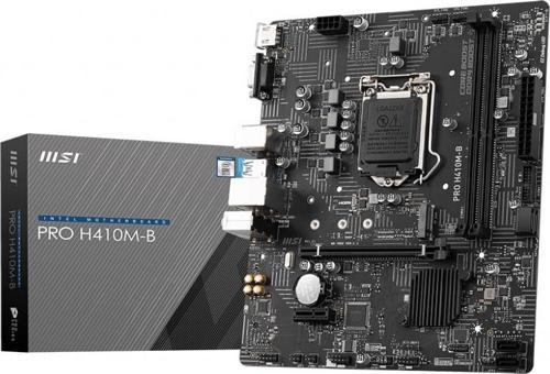 Msi PRO H410M-B 2933mhz(OC) M.2 1200p mATX Anakart