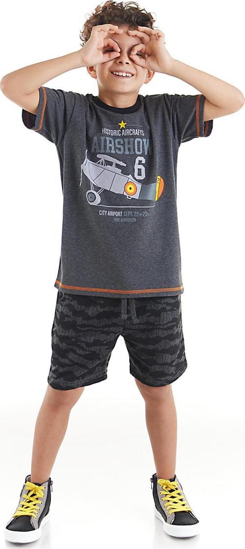 Uçak Erkek Çocuk T-shirt Şort Takım