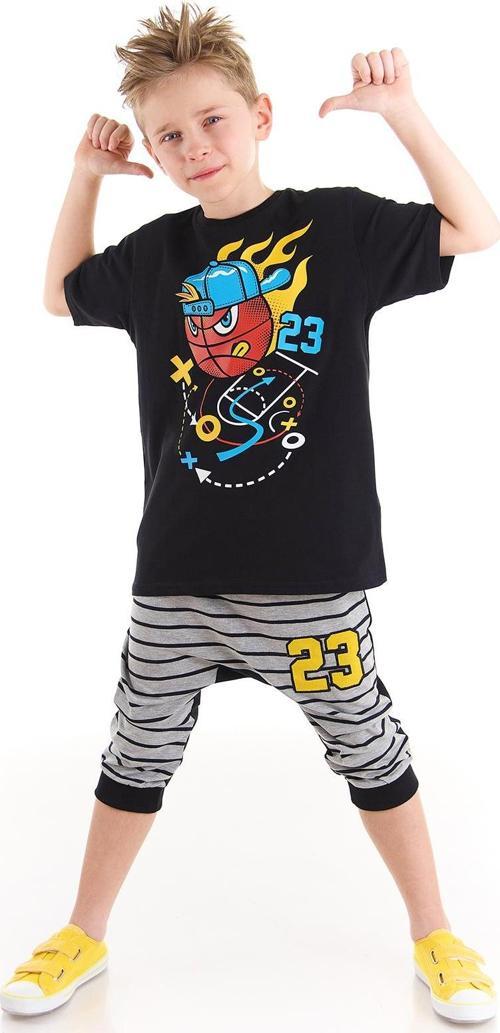 Basket Topu Erkek Çocuk T-shirt Kapri Şort Takım