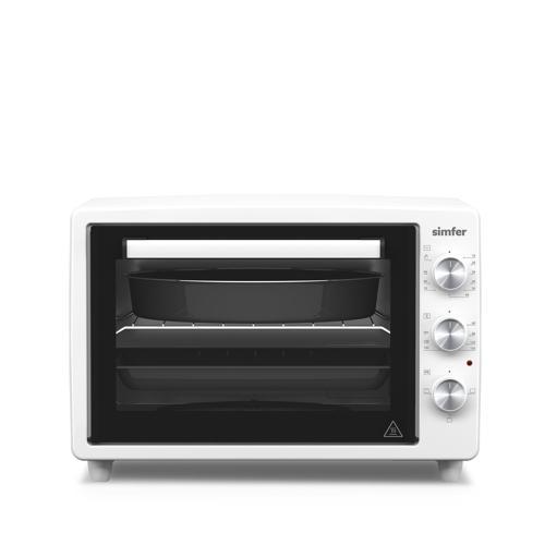 3420 Beyaz 34 LT Statik Mini/Midi Fırın - 4 Fonksiyon, Programlanabilir Pişirme & Isı Kontrol Sistem