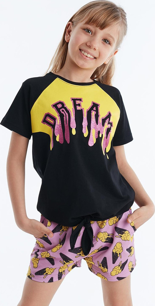 Dream Cream Kız Çocuk T-shirt Şort Takım
