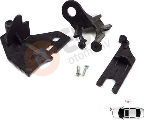 Renault Clio MK4 BH KH Estate HB Van 2012-2020 260106624R İçin Sağ Ön Far Ayak Tamir Seti
