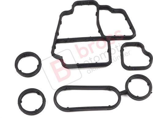 Audi Seat Skoda VW VAG 1.6TDI 2.0 TDI Motor İçin Yağ Soğutucu Gövde Yağ Filtre Yuvası Conta Seti