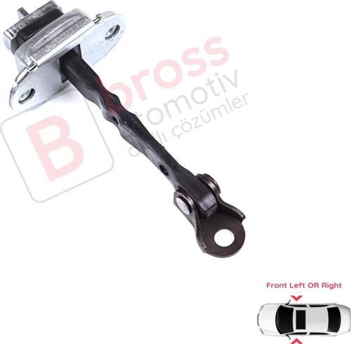 Citroen C1 Peugeot 108 Toyota Aygo MK2 2014-On 5-Door B000873180 İçin Ön Kapı Gergi Yayı 