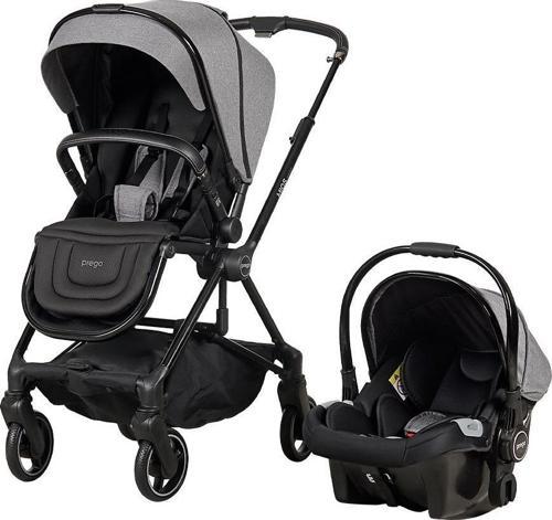 Mios Premium Koldan Çift Yönlü Travel Sistem Bebek Arabası Gri