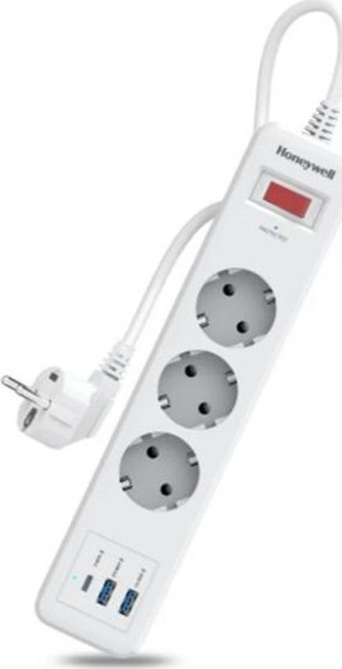 Akım Korumalı Priz 3lü 1xType-C 2xUSB-A HC000037