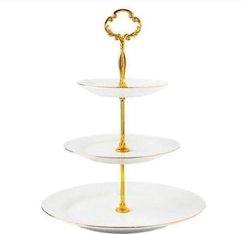 3 Tier Cake Stand Ivory