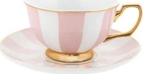 Teacup Blush Stripes