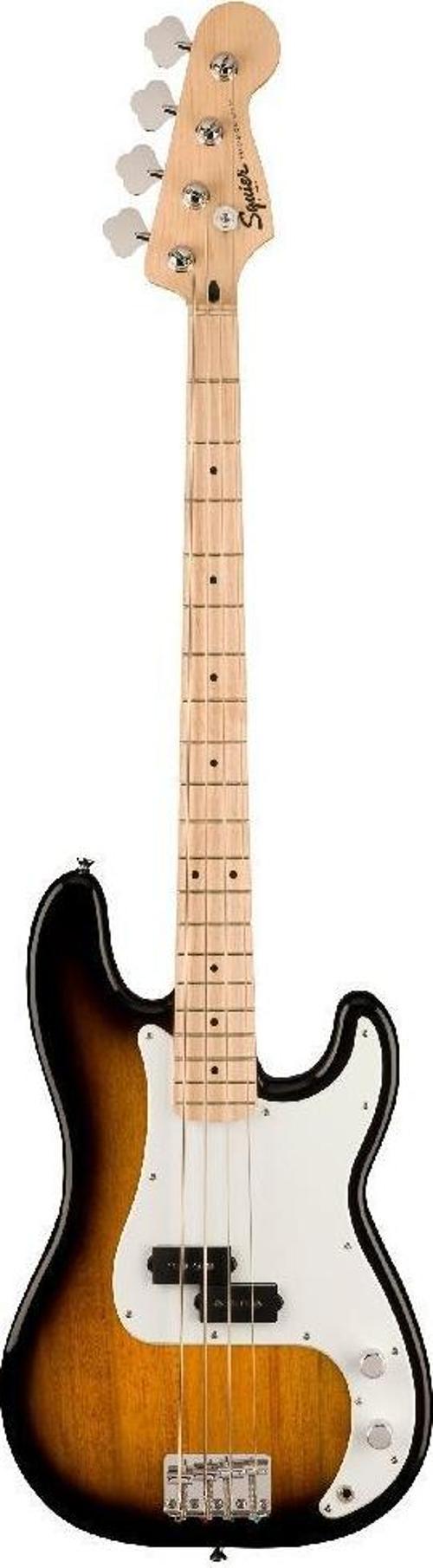 Sonic Precision Bass Akçaağaç Klavye WPG 2 Ton Sunburst Bas Gitar