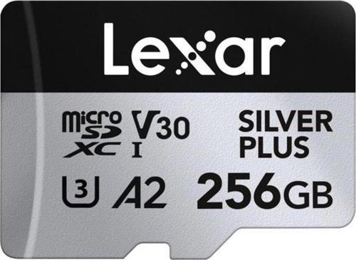 Professional 256Gb 205 Mb/S Silver Plus Mikro Sd Hafıza Kartı