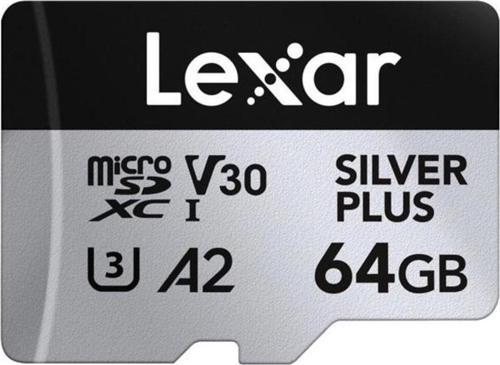 Professional 64Gb 205 Mb/S Silver Plus Mikro Sd Hafıza Kartı