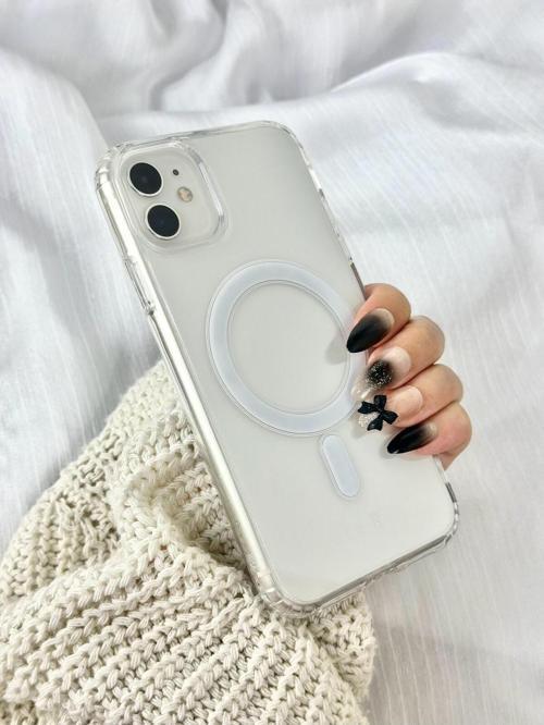 Iphone 11 - Şeffaf Magsafe Wireless Kablosuz Şarj Destekli V-mags Kılıf
