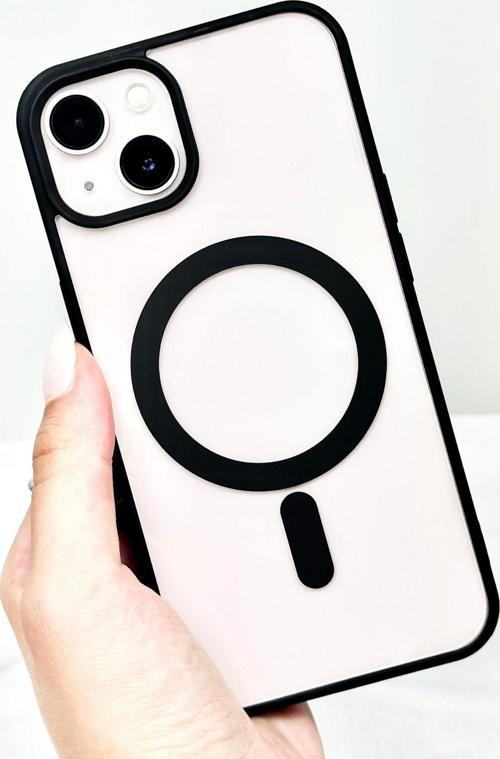 İphone 15 Plus Magsafe Wireless Şarj Özellikli Silikon 2mm Kamera Çıkıntılı REMA Kılıf