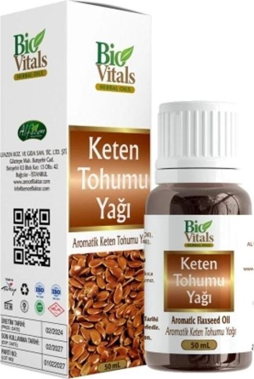 Biovitals Keten Tohumu Yağı 50 ml x 3 Adet
