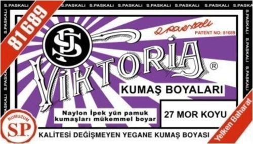 Kumaş Boyası - 27 Mor Koyu