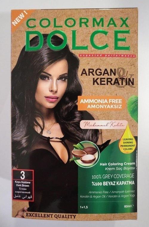Colormax Amonyaksız Saç Boyası 3-koyu Kahve