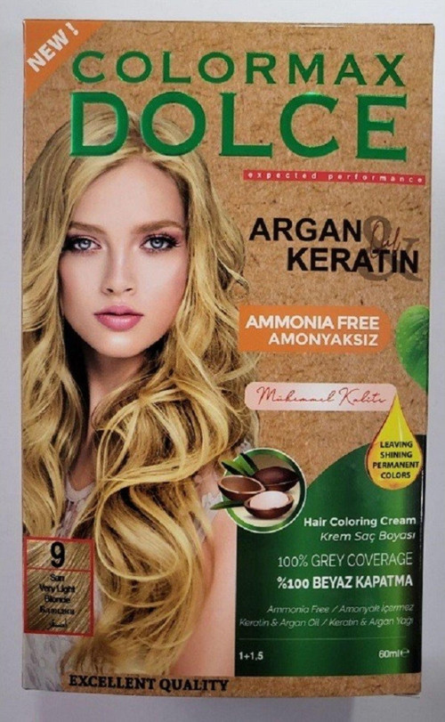 Colormax Amonyaksız Saç Boyası 9-sarı