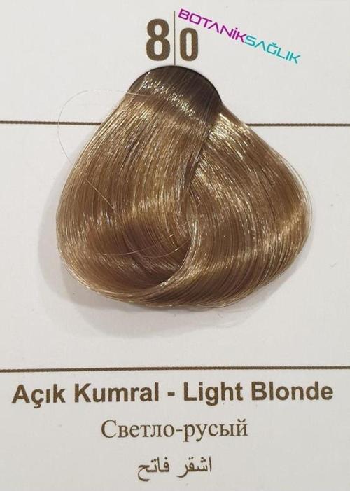 Saç Boyası Tekli Set - 8.0 Açık Kumral