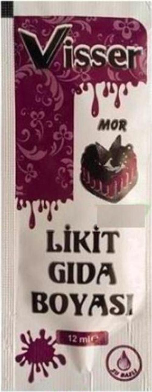 Likit Gıda Boyası Mor 12 ml