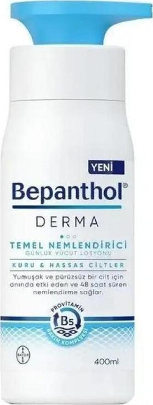 Derma Temel Nemlendirici Günlük Vücüt Losyonu 400 Ml