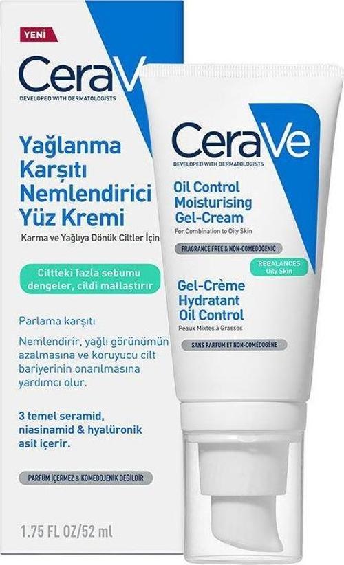 Yağlanma Karşıtı Nemlendirici Yüz Kremi 52 ml