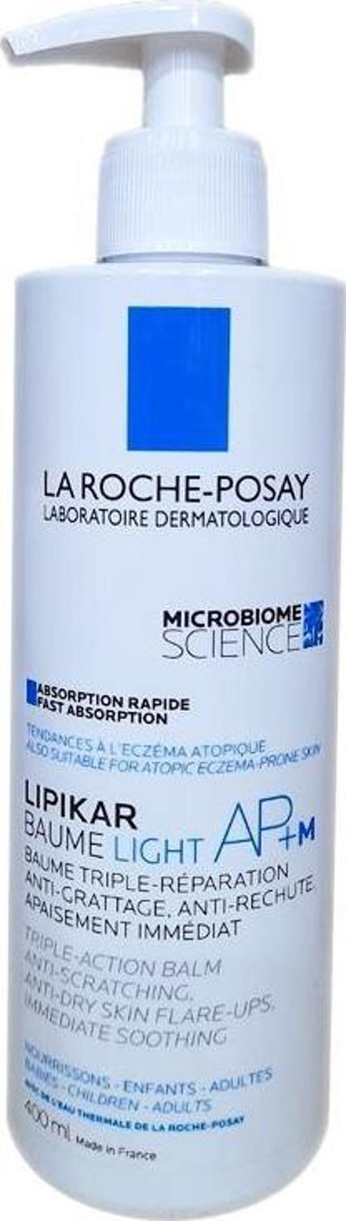 Lipikar Baume Light AP+ M Hassas ve Kuru Ciltler için Nemlendirici Hafif Balsam 400 ml