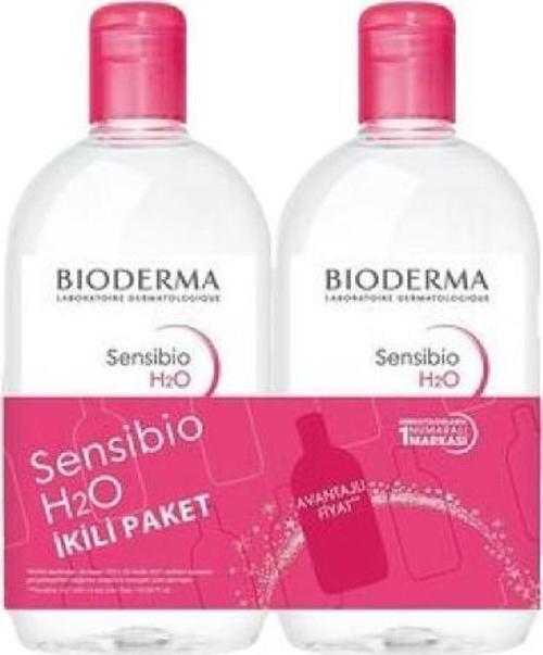 Sensibio H2O Yüz ve Makyaj Temizleme Suyu 500 ml İkili Paket