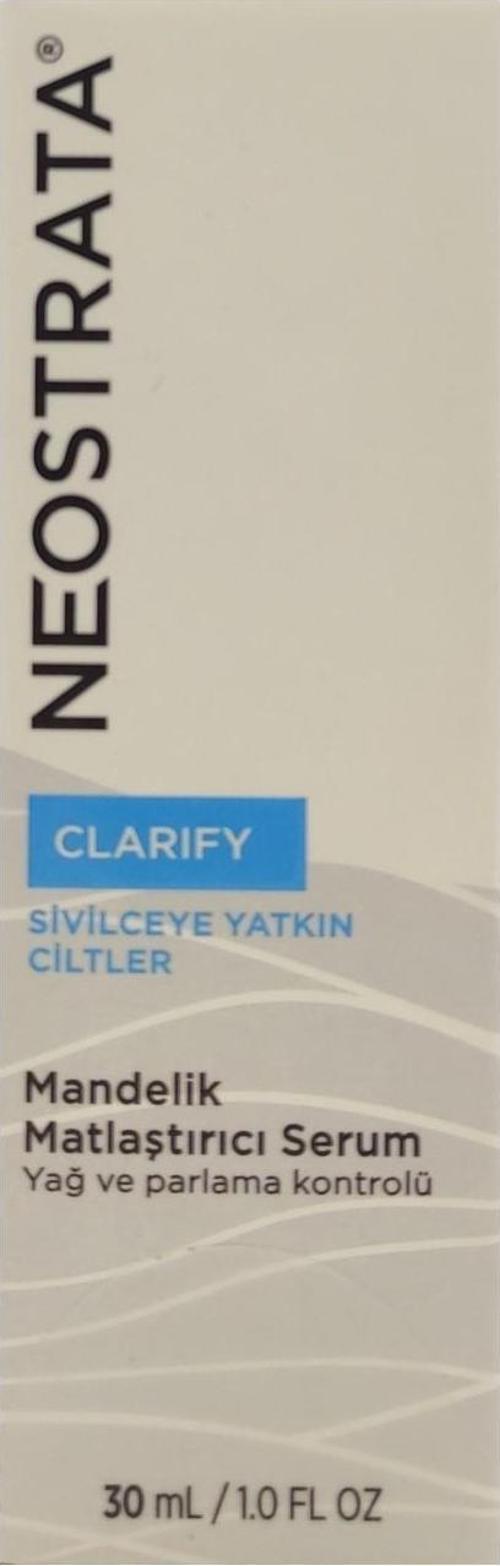 Clarify Mandelik Matlaştırıcı Serum 30 ml