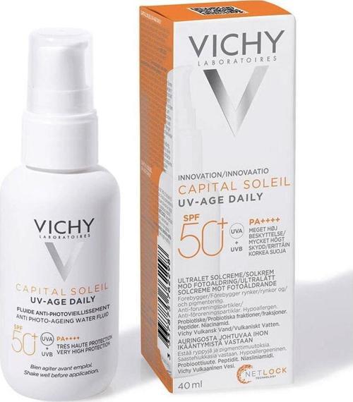 Capital Soleil SPF 50+ UV Age Daily Güneş Kremi 40 ml