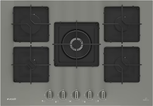 OCD K 752 EWG Wok Gözlü Gri Ankastre Cam Ocak
