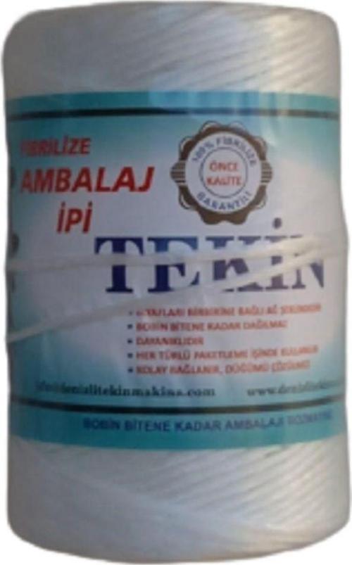 500 Gr Beyaz Naylon Plastik Fibrilize Ambalaj Ipi.