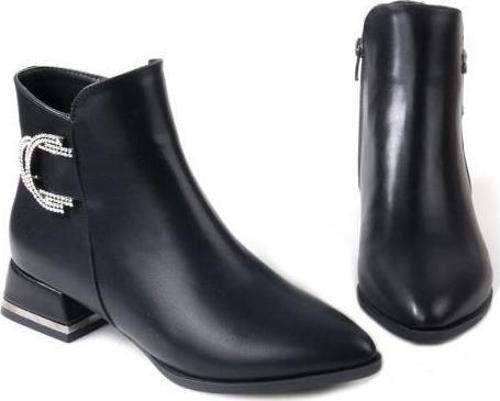 Papuçcity Dnz 03008 Kadın 3,5 Cm Topuklu Bot