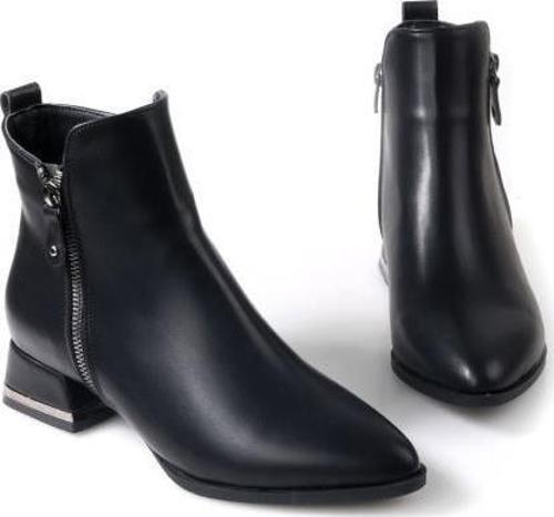 Papuçcity Dnz 03030 Kadın 3,5 Cm Topuklu Bot