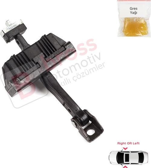 BMW 3 Series E46 Compact E46/5 2001-2005 3-Kapı 51218265545 için Kapı Gergisi